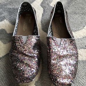 Toms Confetti Shoes Women’s 6.5